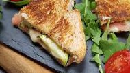 Zuiderse Croque Monsieur met Courgette en Ham